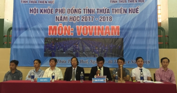 Khai mạc Hội khỏe Phù Đổng môn VOVINAM tại Huế
