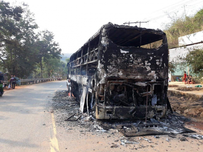 Vụ ch&aacute;y kh&ocirc;ng thiệt hại về người.