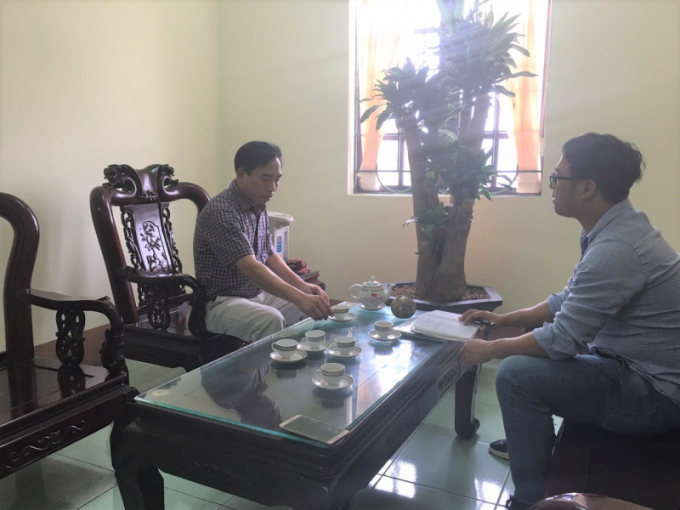 &Ocirc;ng Phạm Văn Thuỵ (b&ecirc;n tr&aacute;i) g&acirc;y TNGT khiến 1 người chết, 2 người bị thương nặng.