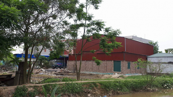 Khu vực được cho l&agrave; nh&agrave; m&aacute;y của C&ocirc;ng ty sơn Apex Việt Nam.