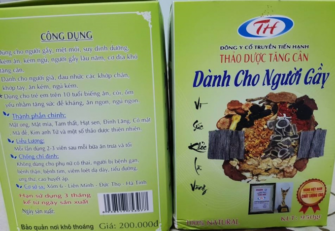 Chị Thu thừa nhận m&atilde; vạch sản phẩm 8938517753077 được đăng quảng c&aacute;o tr&ecirc;n bao b&igrave; sản phẩm l&agrave; sản phẩm của chị đ&atilde; đăng k&yacute; với Cục sở hữu tr&iacute; tuệ.