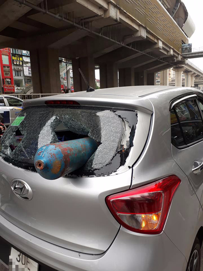 Hiện trường vụ tai nạn. Ảnh: Trung Văn B&ugrave;i