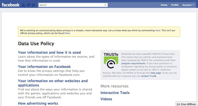 Ch&iacute;nh s&aacute;ch bảo mật tr&ecirc;n c&aacute;c trang web hiện nay thường được tr&igrave;nh b&agrave;y rất d&agrave;i d&ograve;ng, phức tạp.