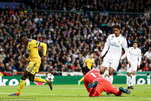 Sai lầm tai hại của Navas gi&uacute;p Juventus dẫn 3-0 v&agrave; su&yacute;t tạo địa chấn ở Bernabeu.