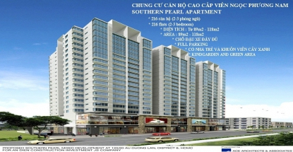 Phối cảnh chung cư Vi&ecirc;n Ngọc Phương Nam.