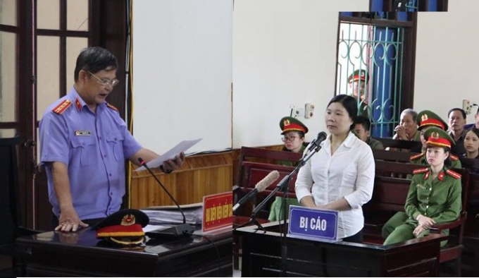 Hội đồng x&eacute;t xử đ&atilde; tuy&ecirc;n mức &aacute;n 9 năm t&ugrave; giam c&ugrave;ng 5 năm quản chế đối với người c&oacute; h&agrave;nh vi