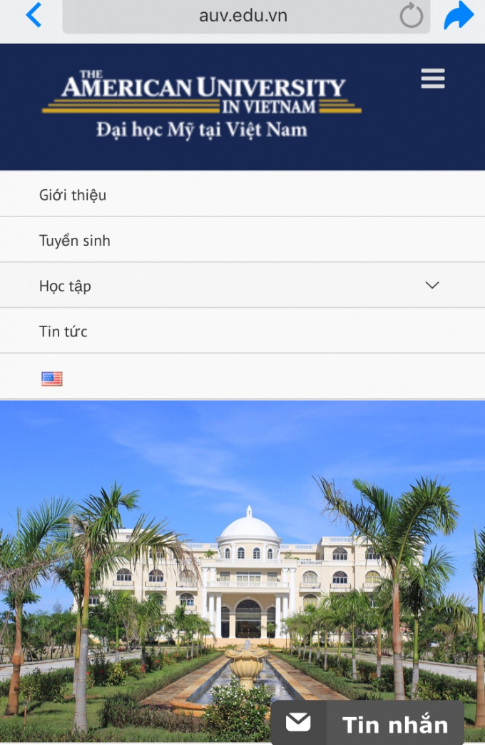 Trường ĐH Mỹ tại Việt Nam (AUV) bị ng ười lao động phản &aacute;nh l&ecirc;n đường d&acirc;y n&oacute;ng Sở LĐ,TB&amp;amp;amp;XH.