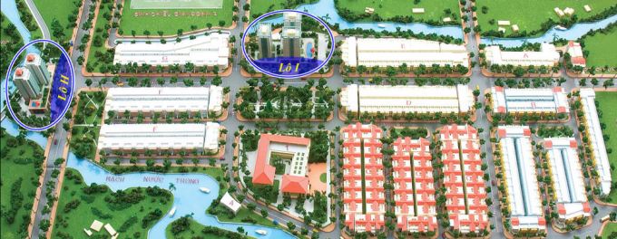 Phối cảnh vị tr&iacute; dự &aacute;n