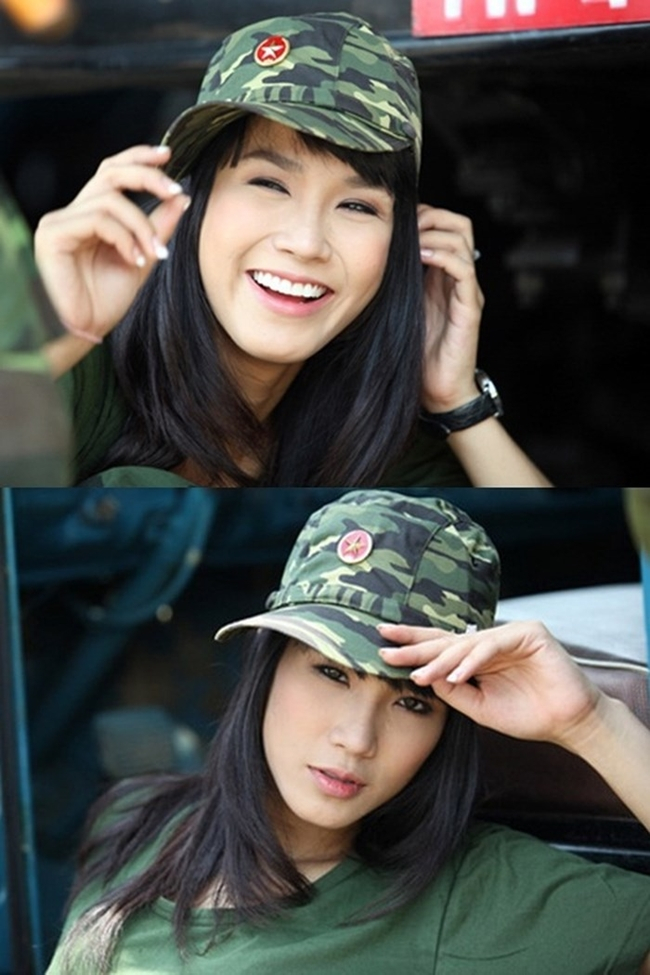 Nụ cười rạng rỡ, thần th&aacute;i tự tin c&ugrave;ng nhan sắc xinh đẹp gi&uacute;p Diệp L&acirc;m Anh được kh&aacute;n giả ch&uacute; &yacute;.