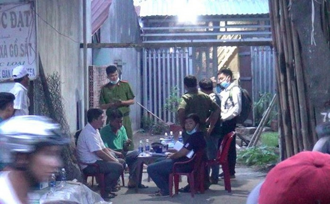 Hiện trường vụ việc. (Ảnh: b&aacute;o Tiền phong)