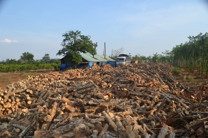 Khu vực l&ograve; than của hộ &ocirc;ng L&ecirc; Quang Vinh, ở th&ocirc;n H&agrave;m Rồng, x&atilde; Ia Băng, huyện Đak Đoa, tỉnh Gia Lai.