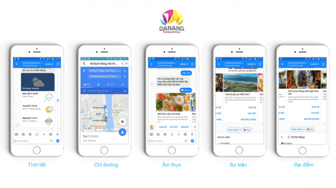 Ứng dụng Chatbot phục vụ du lịch ra mắt trớc DIFF 2018.