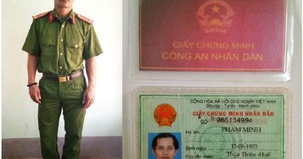 Có 2 tiền án, vẫn giả danh trung tá công an