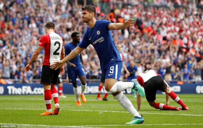 Chelsea đ&atilde; đ&aacute;nh bại Southampton với tỉ số 2-0. (Ảnh: Reuters)
