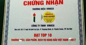 Trách nhiệm của đơn vị vinh danh thực phẩm chức năng giả Vinaca?