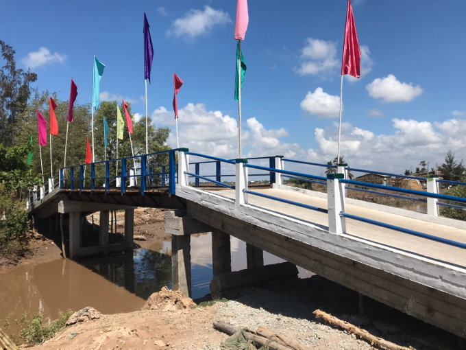 Chiếc cầu c&oacute; &yacute; nghĩa quan trọng cho b&agrave; con v&ugrave;ng xa c&ograve;n kh&oacute; khăn.