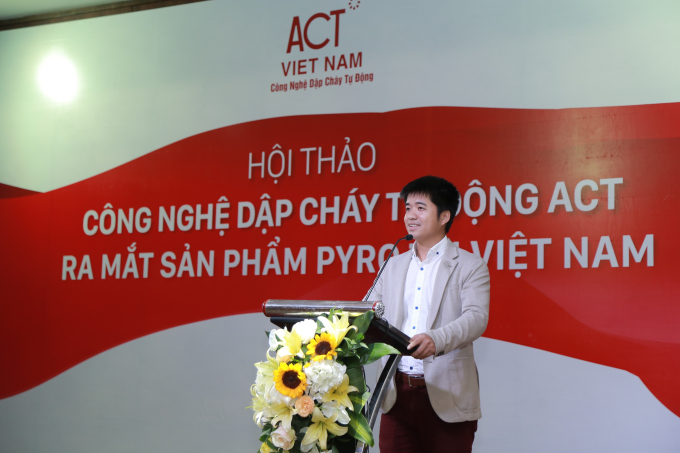 Chủ tịch HĐQT&nbsp;C&ocirc;ng ty cổ phần thương mại Pyrovia -&nbsp;Đỗ Th&agrave;nh Văn.