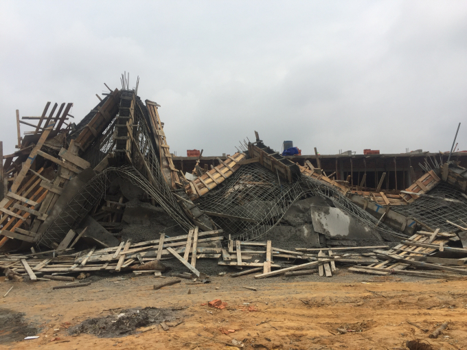 Hiện trường vụ việc.