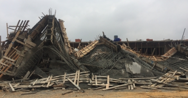 Vụ sập giàn giáo ở Huế: Chủ đầu tư thăm hỏi hỗ trợ ban đầu cho các nạn nhân