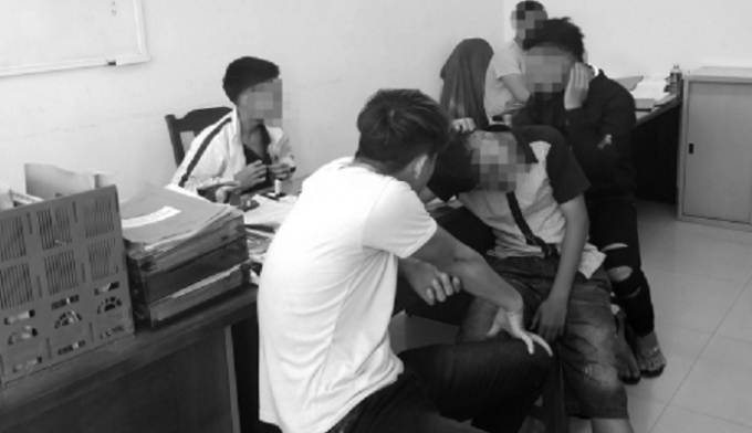 Băng nh&oacute;m cướp giật t&agrave;i sản của du kh&aacute;ch tại CQĐT.