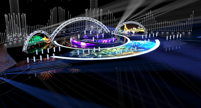 Một tổ hợp kh&aacute;n đ&agrave;i ri&ecirc;ng được thiết kế theo m&ocirc; h&igrave;nh mới, c&ocirc;ng nghệ mới với sức chứa l&ecirc;n tới gần 17.000 chỗ ngồi.