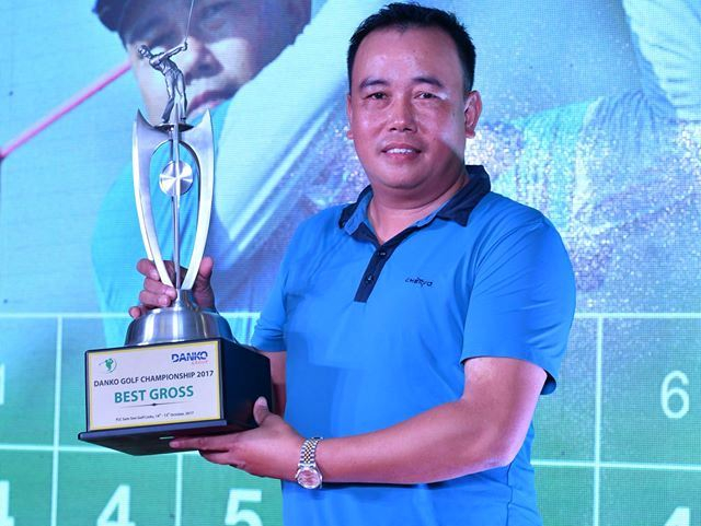 Golfer Ho&agrave;ng Qu&acirc;n v&ocirc; địch Danko Golf Championship 2017.