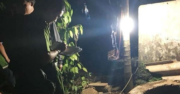 Phát hiện người đàn ông tử vong dưới giếng sau 3 ngày mất tích