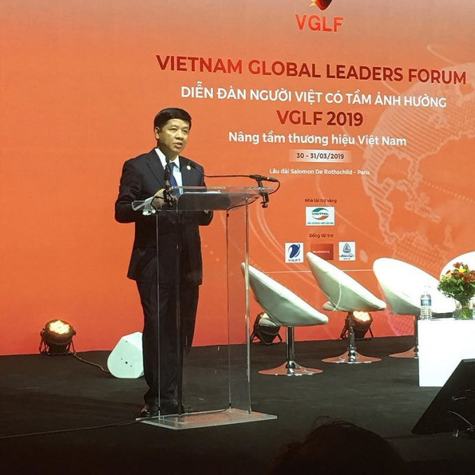 Thứ trưởng Nguyễn Quốc Cường ph&aacute;t biểu.