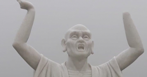 16 tượng phật bị kẻ gian phá hoại có mục đích ở chùa Khánh Long