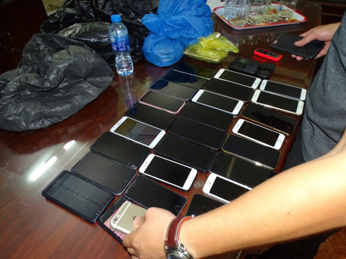 Tang vật thu giữ được_Ảnh: CA ĐN