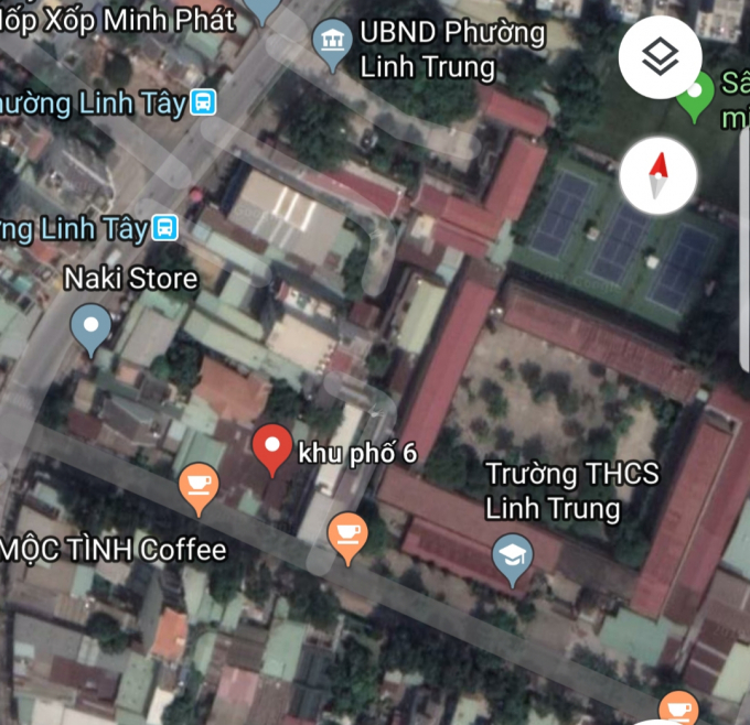 Khu đất được c&aacute;c đối tượng rao b&aacute;n thuộc tổ 5, khu phố 6, phường Linh Trung, Thủ Đức