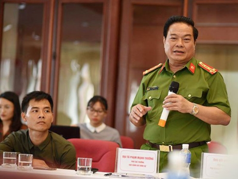 Đại t&aacute; Phạm Mạnh Thường, Ph&oacute; cục trưởng Cục H&igrave;nh sự, Bộ C&ocirc;ng an&nbsp;-&nbsp;Ảnh: Tiền phong