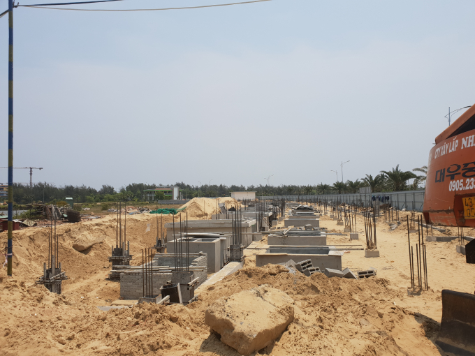 C&ocirc;ng trường x&acirc;y dựng Khu đ&ocirc; thị số 6.