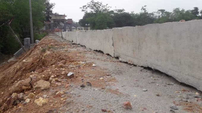 C&ocirc;ng tr&igrave;nh đường giao th&ocirc;ng của dự &aacute;n t&ocirc;n tạo khu di t&iacute;ch c&oacute; nhiều bất cập