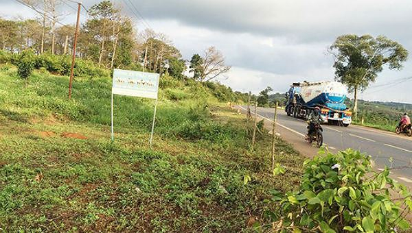 Khu đất được cấp tr&aacute;i quy định cho nguy&ecirc;n c&aacute;n bộ l&atilde;nh đạo tỉnh Đắk N&ocirc;ng c&oacute; gi&aacute; trị lớn