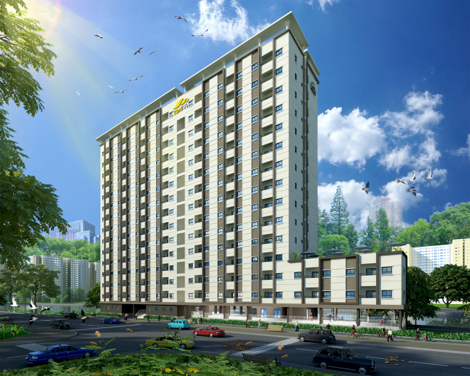 Phối cảnh dự &aacute;n căn hộ TDH RiverView.