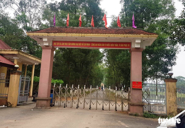 Trại giam Xu&acirc;n H&agrave; - nơi xảy ra vụ hai phạm nh&acirc;n x&ocirc; x&aacute;t, d&ugrave;ng dao đ&acirc;m nhau.