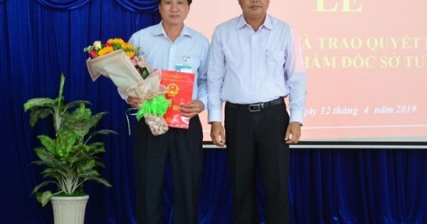 Cà Mau có tân Giám đốc Sở Tư pháp