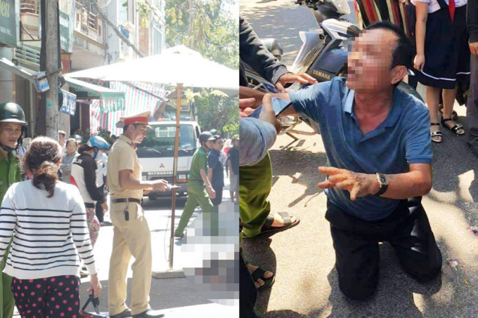 Sau khi g&acirc;y tai nạn chết người, l&aacute;i xe Lexus biển tứ qu&yacute; quỳ gối xin lỗi mọi người