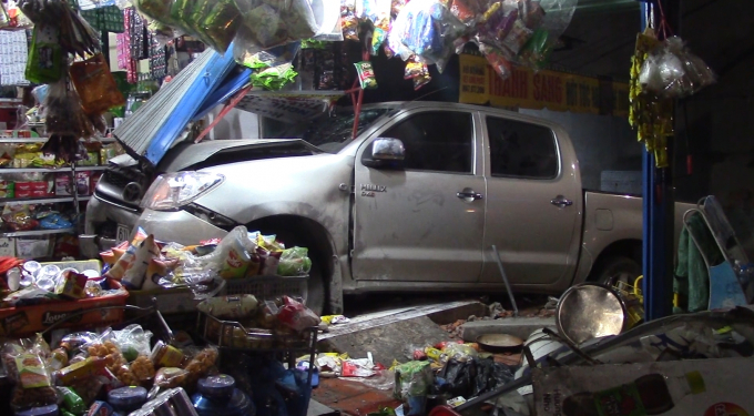 Hiện trường vụ việc (Ảnh: H&agrave; Bắc)