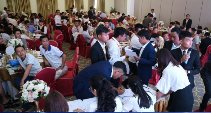 Sự kiện&nbsp;giới thiệu dự &aacute;n Golden Hills- Diamond Palce của Địa&nbsp;ốc Babylon ng&agrave;y 7/4 thu h&uacute;t nh&agrave; đầu tư.