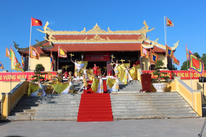 D&acirc;ng hương Giỗ Tổ H&ugrave;ng Vương ở Ki&ecirc;n Giang
