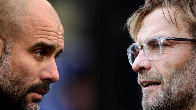 Man City v&agrave; Liverpool tạo n&ecirc;n cuộc đua đến ng&ocirc;i vương Ngoại hạng Anh hấp dẫn đến những v&ograve;ng cuối. Ảnh: DM