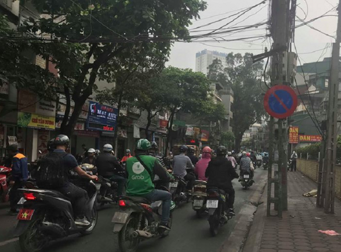 Đoạn đường nơi ph&aacute;t hiện người phụ nữ tử vong.