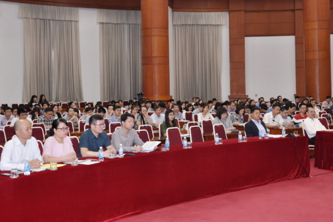 C&aacute;c đại biểu tham dự Hội nghị tại điểm cầu H&agrave; Nội. (Ảnh: Bộ T&agrave;i ch&iacute;nh)