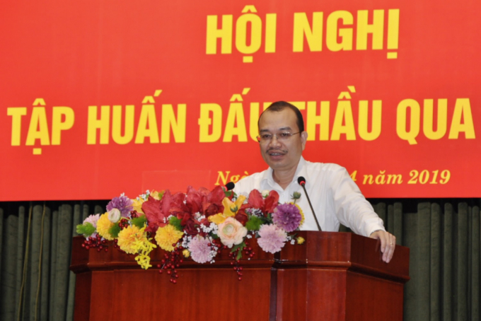 Ph&oacute; Cục trưởng Cục Kế hoạch t&agrave;i ch&iacute;nh Phạm Vũ Anh ph&aacute;t biểu tại Hội nghị.&nbsp;(Ảnh: Bộ T&agrave;i ch&iacute;nh)