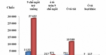 Tháng 3/2019: Số lượng ô tô nguyên chiếc các loại đăng ký tờ khai hải quan nhập khẩu đã giảm 6,2% so với tháng trước