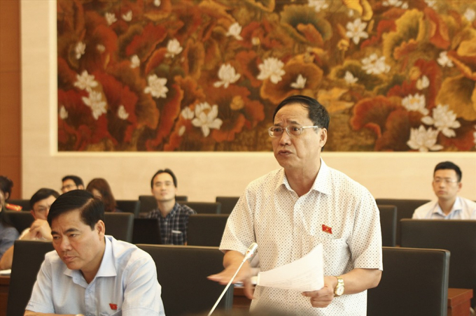 Thiếu tướng Nguyễn Mai Bộ - Thường trực Uỷ ban Quốc ph&ograve;ng An ninh. Ảnh Trần Vương&nbsp;