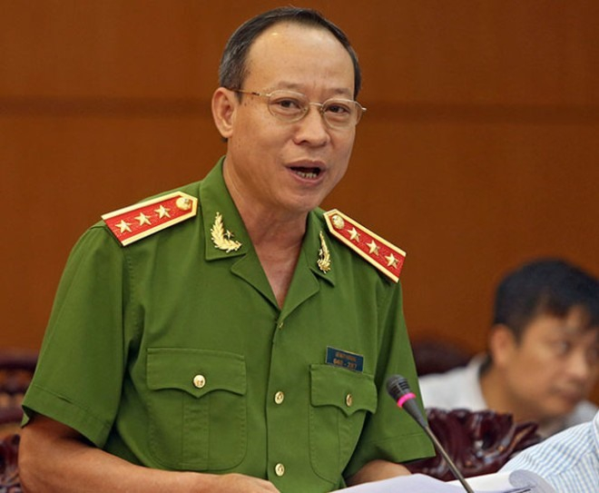 Thứ trưởng Bộ C&ocirc;ng an L&ecirc; Qu&yacute; Vương.