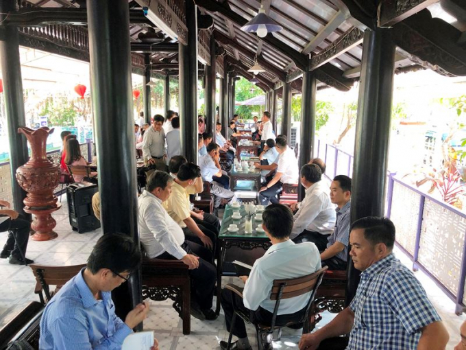 Buổi &ldquo;C&agrave; ph&ecirc; doanh nh&acirc;n&rdquo; thu h&uacute;t đ&ocirc;ng đảo c&aacute;c doanh nghiệp tr&ecirc;n địa b&agrave;n tỉnh tham gia